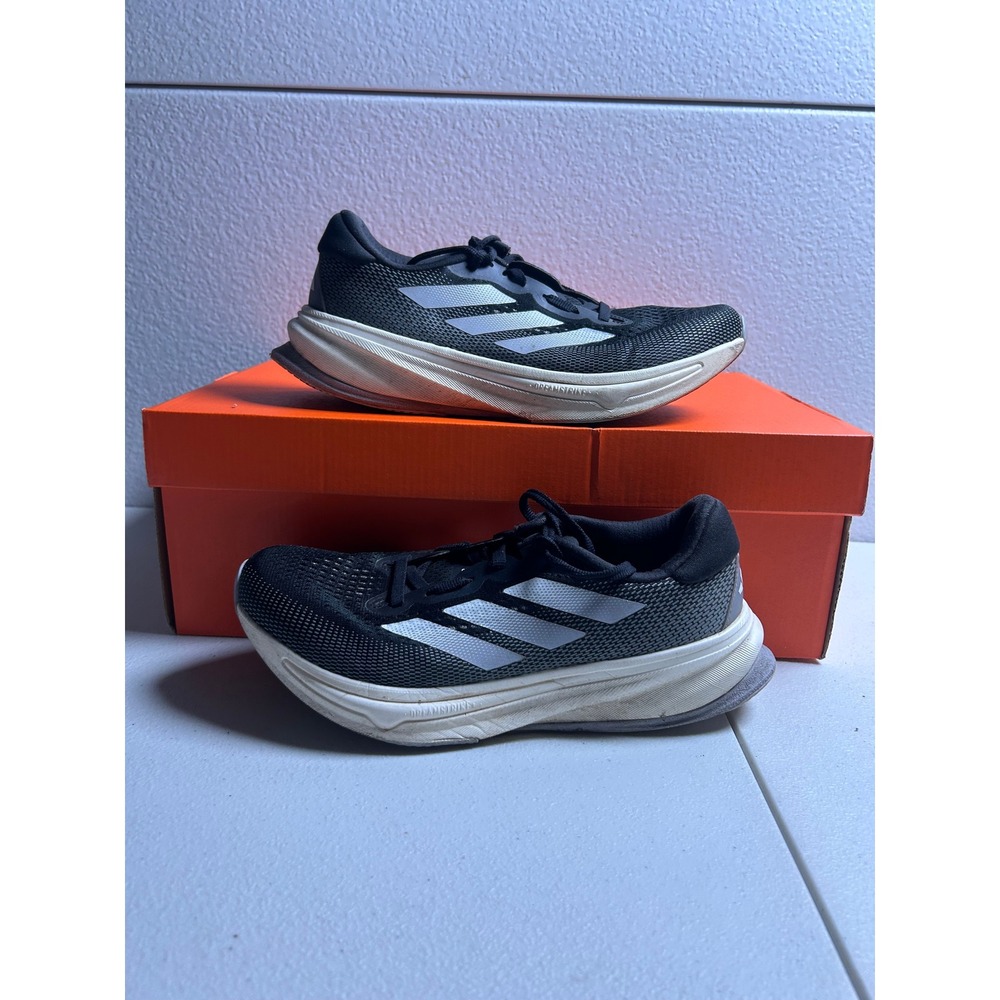 Adidas Supernova Rise Core Black White Size Mens 5 Womens 6 #2916